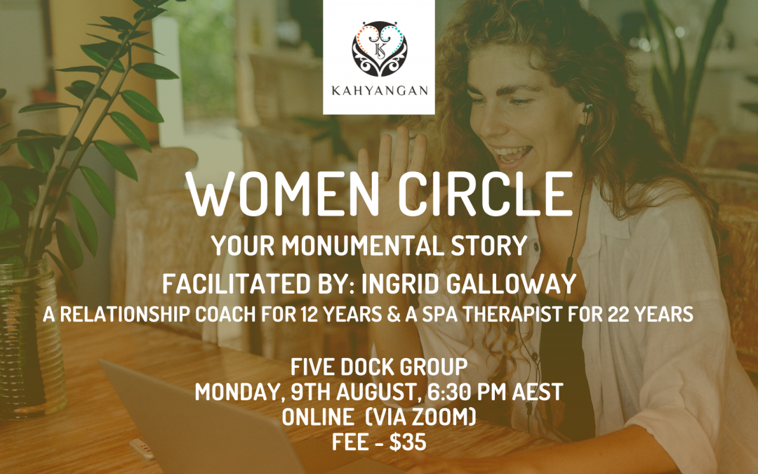 Women Circle in Five Dock – Your Monumental Story