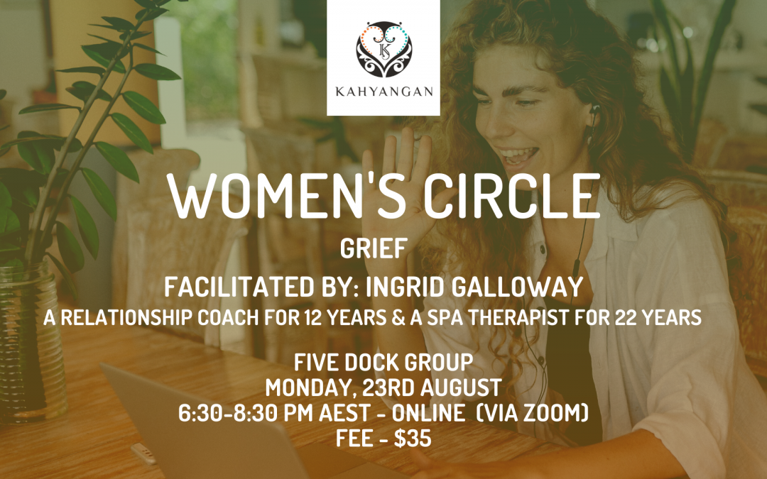 Women’s Circle – Grief (AUGUST)