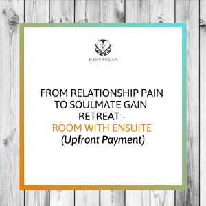 From Relationship Pain To Soulmate Gain Retreat :: Room with Ensuite - Upfront